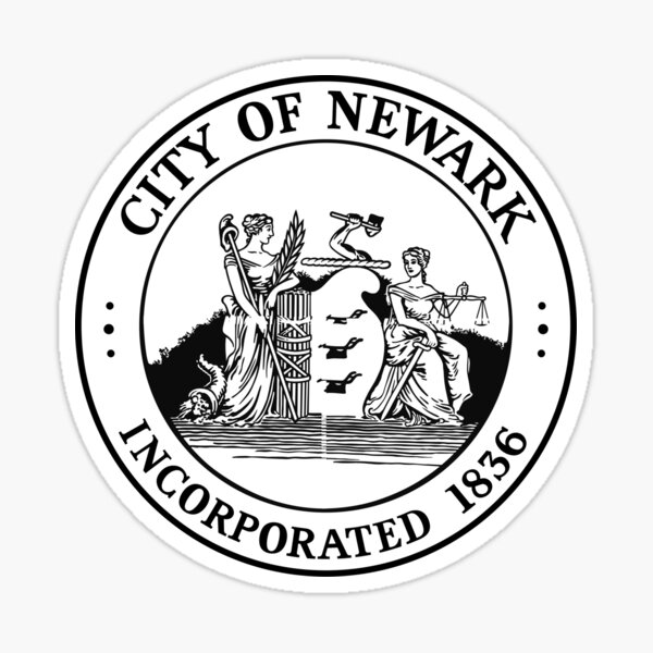 : Brick City Newark NJ City New Jersey license plate graphic T- Shirt : Clothing, Shoes & Jewelry