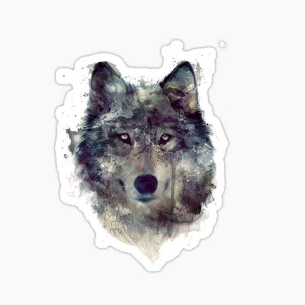 Wolf // Persevere Sticker