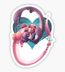 RU and MAKO LOVE Sticker