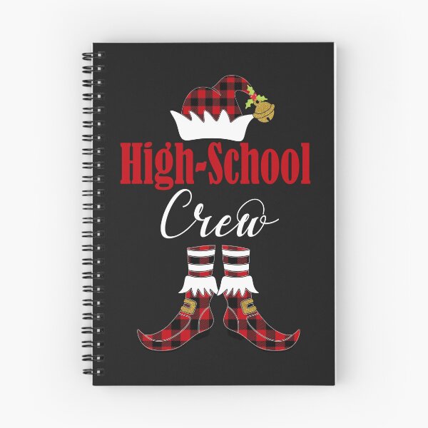Item preview, Christmas High School Crew Elf Teacher Student Buffalo Plaid Holiday Gift designed and sold by Sapphire Star.