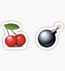 Pegatina CHERRY BOMB // Emoji Sticker Set