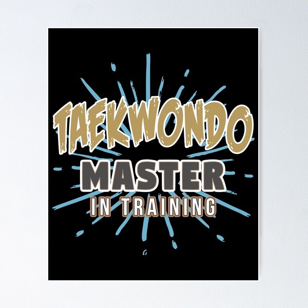 Item preview, Taekwondo Master in Training Cute Martial Arts designed and sold by KNUXX Shop.