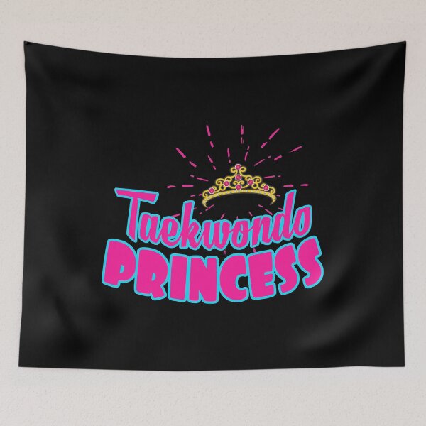 Item preview, Taekwondo Princess Cute Martial Arts Training designed and sold by KNUXX Shop.