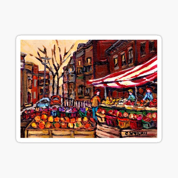 AUTUMN IN THE CITY CANADIAN PAINTINGS BEST AUTHENTIC ORIGINAL   St,small,507x507 Pad,600x600,f8f8f8.u8 