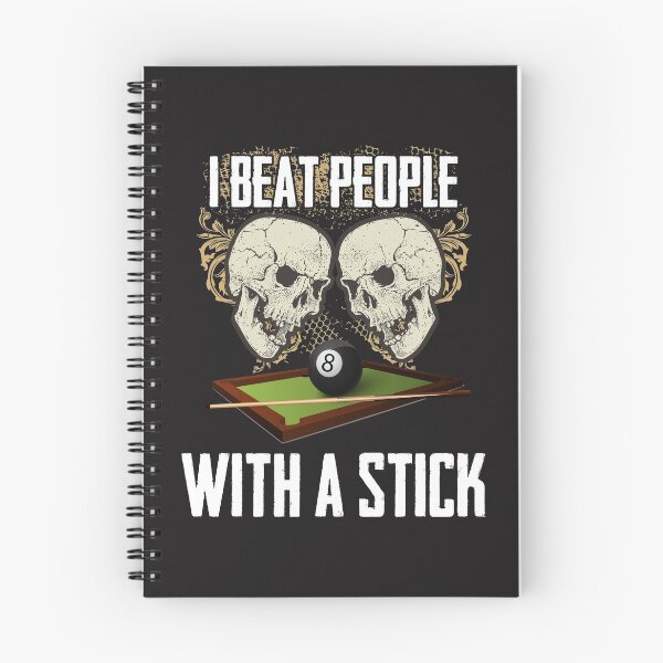 Item preview, Billiard Pool - I Beat People With A Stick designed and sold by Bendthetrend.