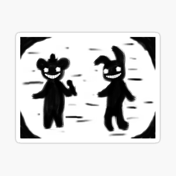 Shadowy friends - fnaf Sticker