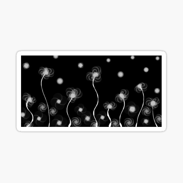 Midnight lights Sticker