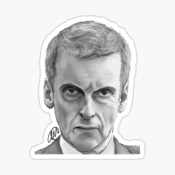 Malcolm F Tucker Sticker
