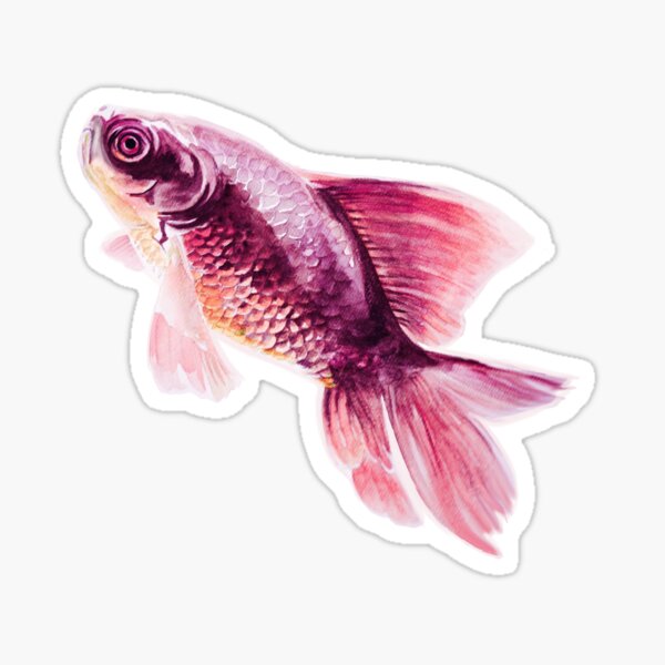 Pinky Fish Sticker