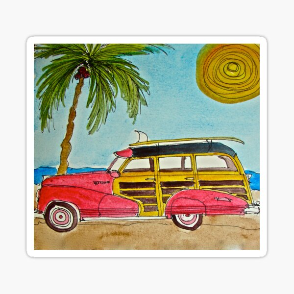 WOODY PALM Sticker