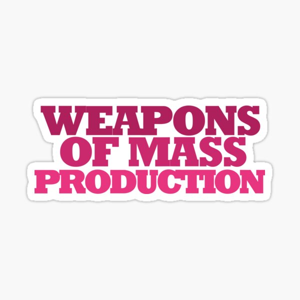 Item preview, Weapons of MASS production designed and sold by Boog Monst .
