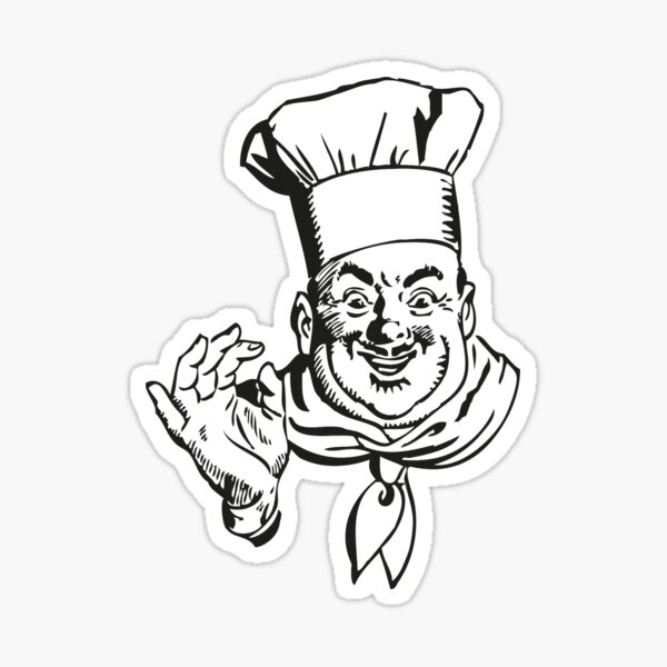 Foodie Oval Bumper Sticker or Helmet Sticker D552 Laptop Food Dining Chef Cook 