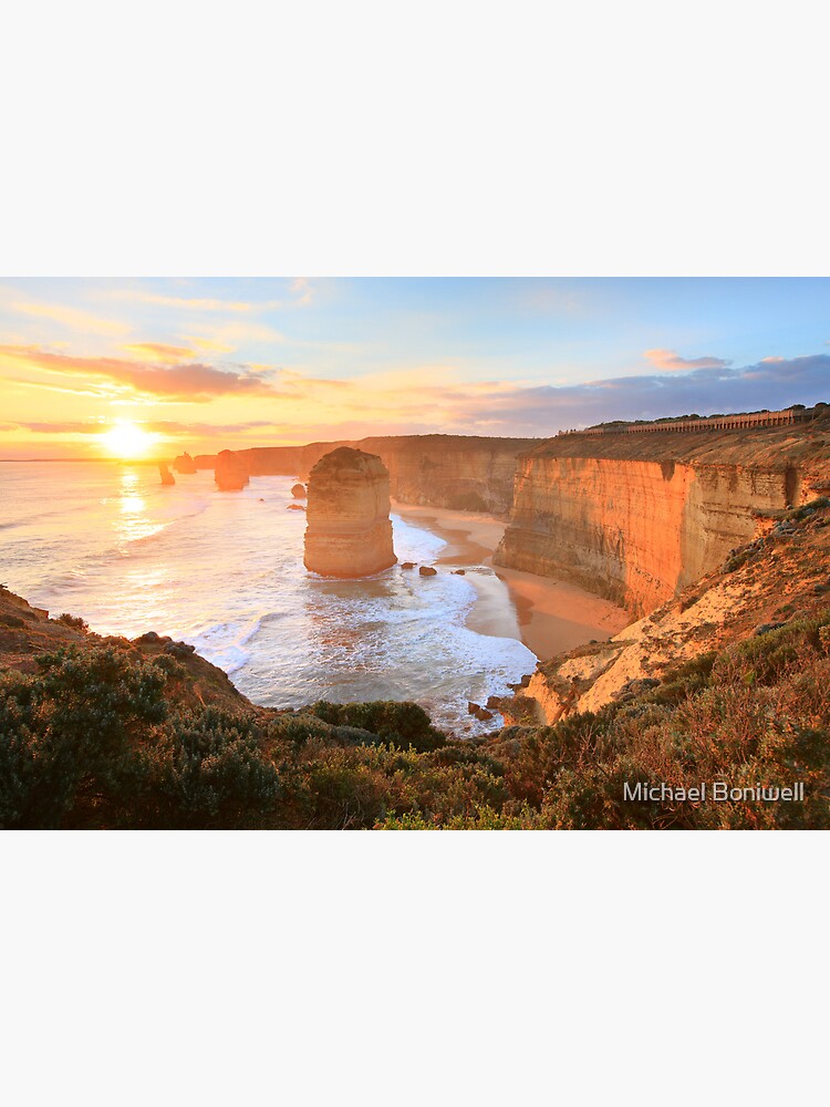 Twelve Apostles Sunset, Great Ocean Road, Australia by Chockstone