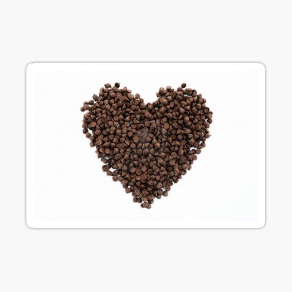 Item preview, Chocolate chip heart designed and sold by kdupert.