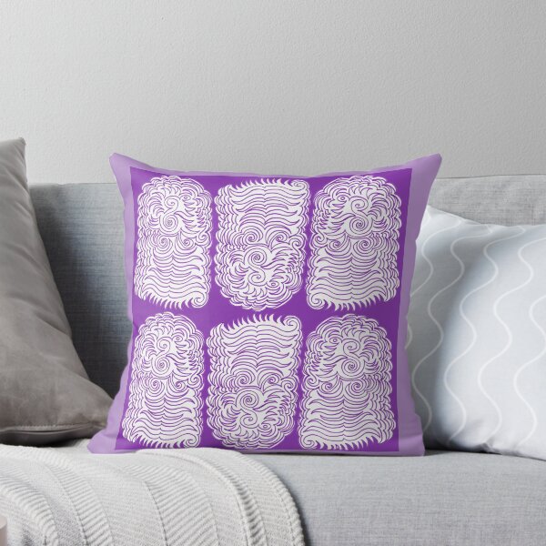 Item preview, Triumphant Triplets - Purple Pattern  designed and sold by KazM.