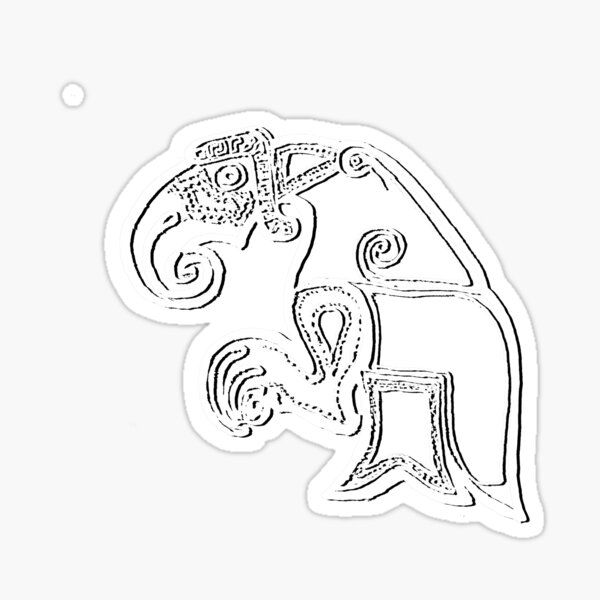 Item preview, Eagle - Vendel Style designed and sold by Jenny Stone.