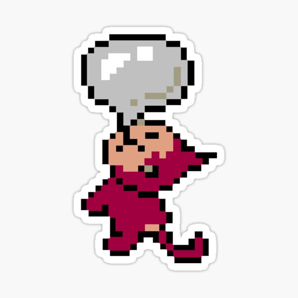 "EarthBound Bubble Monkey" Sticker for Sale by ToatsMagoats Redbubble