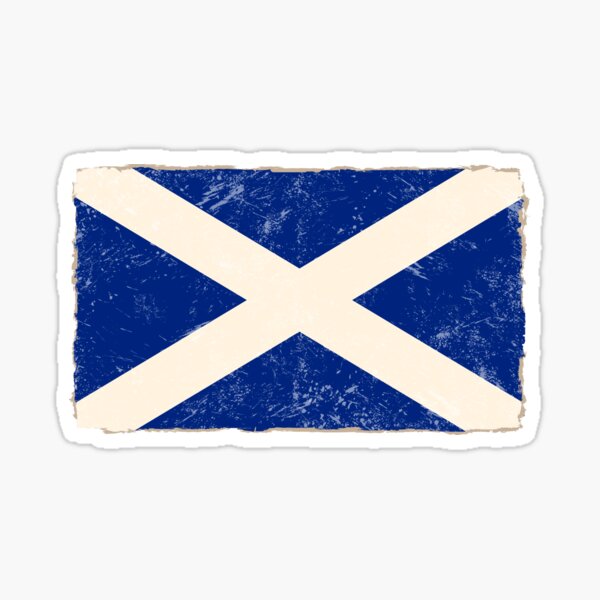 Scottish Flag Sticker