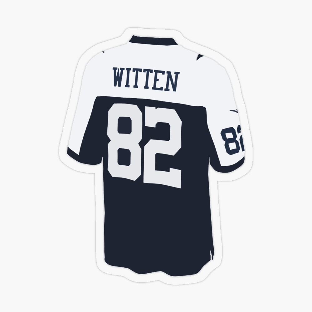 DCJW1 Jason Witten Dallas Cowboys Jersey Number 82 Fans September 2023 |  Sticker