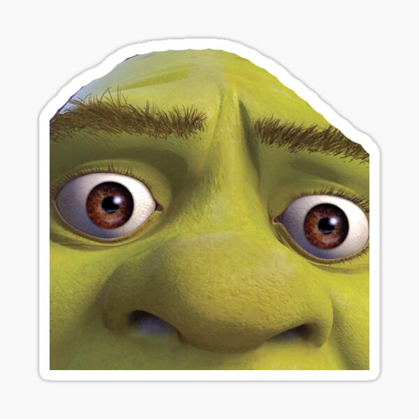 Passion Stickers - Shrek Kids Movie Logo Decals