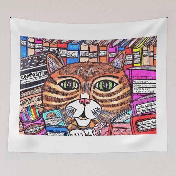 Item preview, The Literary Cat designed and sold by Michelle Mead.