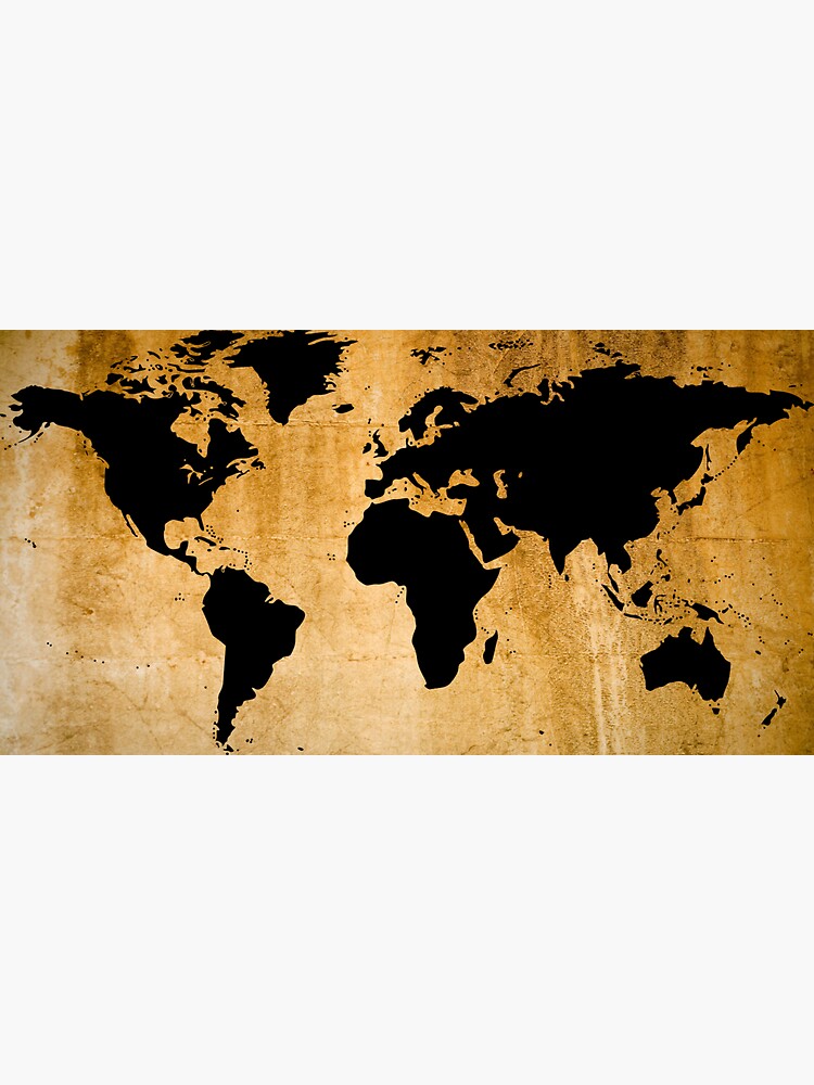 World Map by RozAbellera