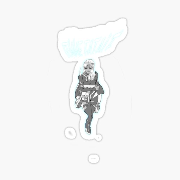 Femme Fatale Dark Sticker