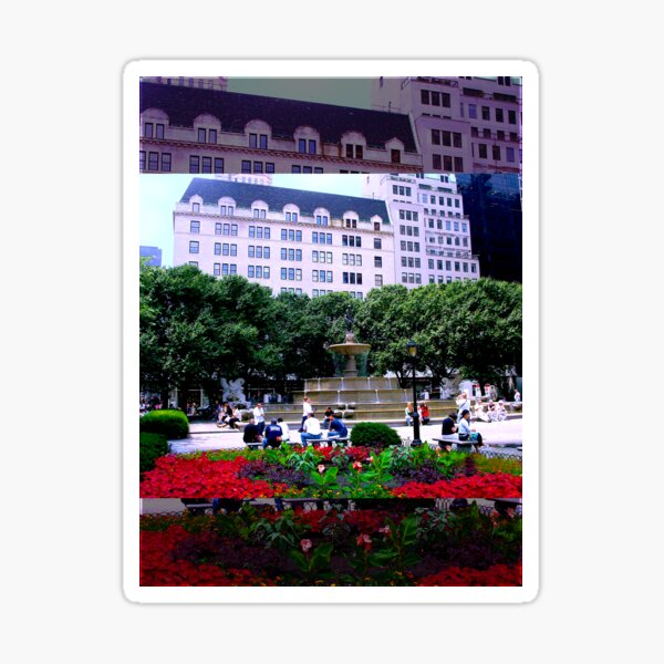 Item preview, Plaza Hotel/Fountain, NYC, NY designed and sold by Ellen Turner.