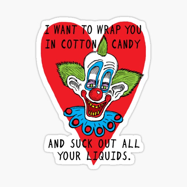 Killer Klown Love Sticker