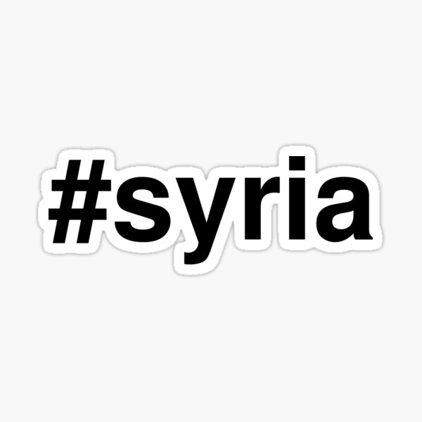 #syria Sticker