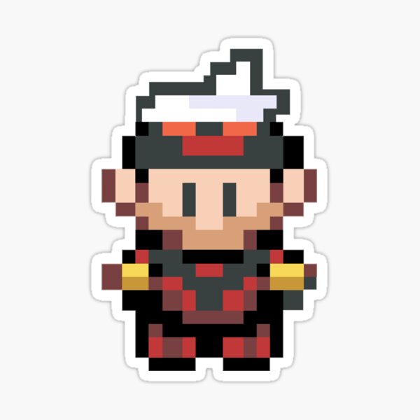 Brendan sprite Sticker