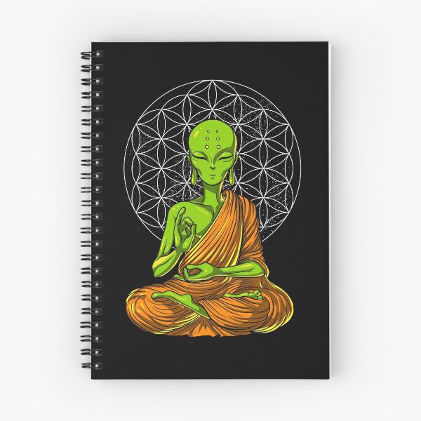 Item preview, Alien Buddha Meditation designed and sold by underheaven.