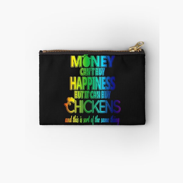 Item preview, (tshirt) money happiness chickens.trans 01 (vertical rainbow) (2) designed and sold by Syl1990.
