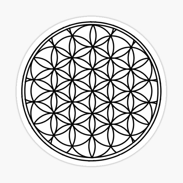 Flower of Life Large Stickers (8 Designs) – Original Kawaii Pen