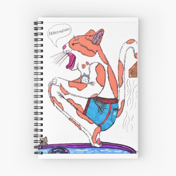 Item preview, Why Cats Don't Dive designed and sold by Michelle Mead.