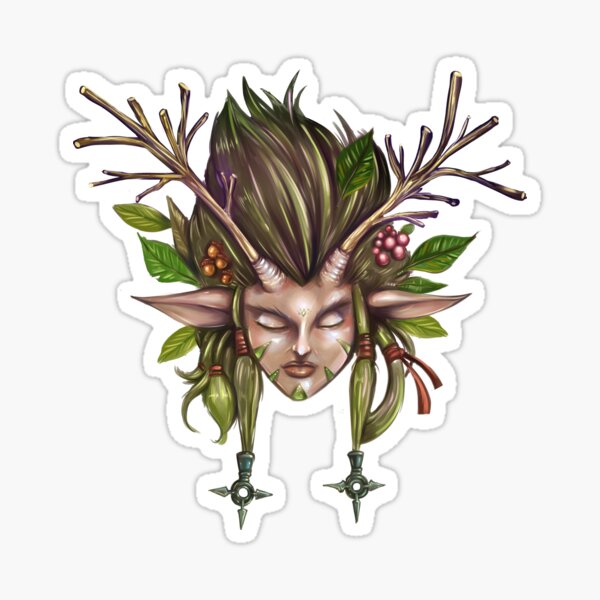 Vista previa del artículo con la obra «Nature Child», diseñado y vendido por WarpZoneGraphic.