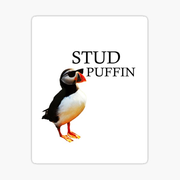 Artikel-Vorschau von Stud Puffin, designt und verkauft von paytnart.