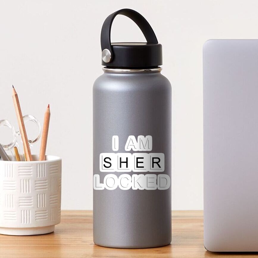 I Am Sherlocked Sticker