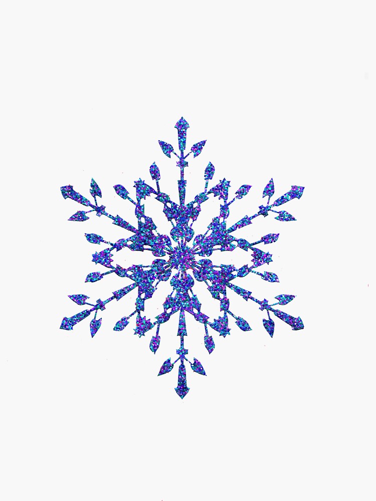"Frozen Snowflake" Sticker for Sale by BangBangOh Redbubble