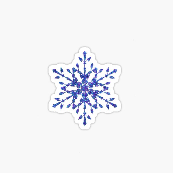 Frozen Snowflake Sticker for Sale by Bang-Bang-Oh