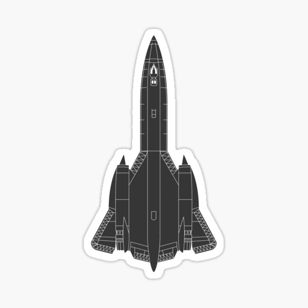 Lockheed SR-71 Blackbird Sticker