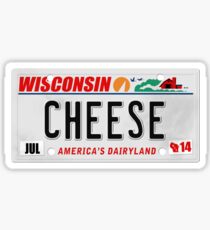 Nummernschild - KÄSE Sticker