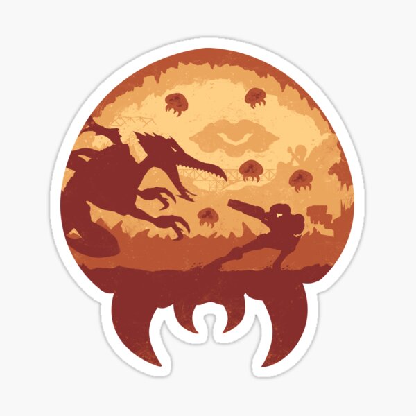 Escape from Zebes Sticker