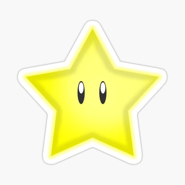 Power Star Sticker