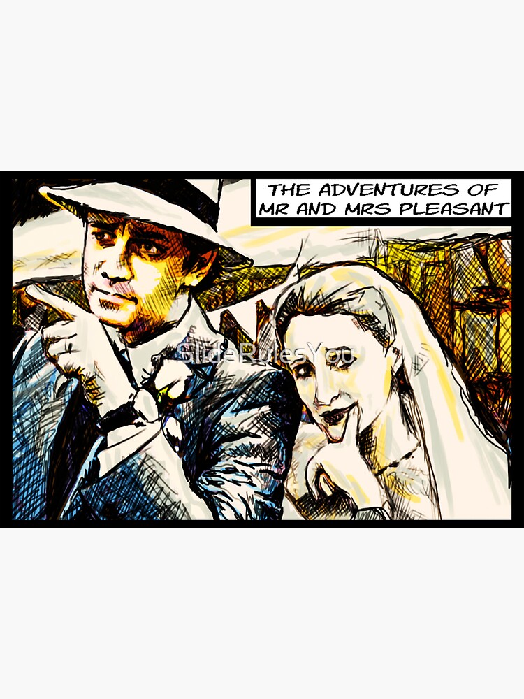 Mr and Mrs Pleasant, 2014 by SlideRulesYou