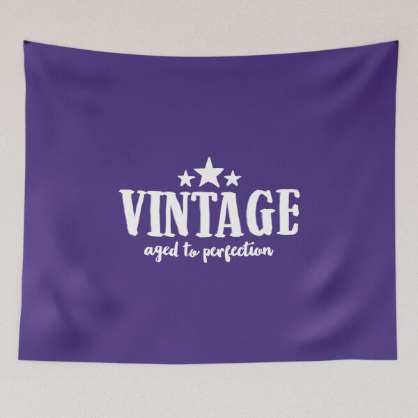 Item preview, Vintage Aged To Perfection designed and sold by WordvineMedia.