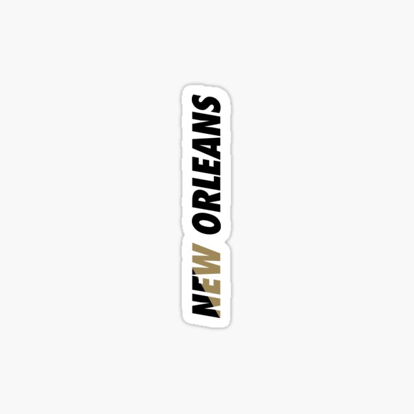 New Orleans Saints (Gold) Precision Cut Decal / Sticker