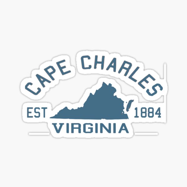 Item preview, Cape Charles - Virginia. designed and sold by America Roadside..