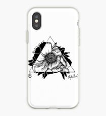 Eckige Blume iPhone-Hülle & Cover
