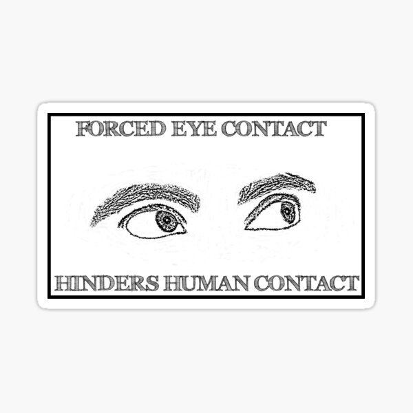 Item preview, Eye Contact designed and sold by sparrowrose.